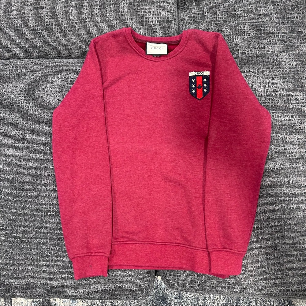 AUTHENTIC Gucci Red Sweatshirt